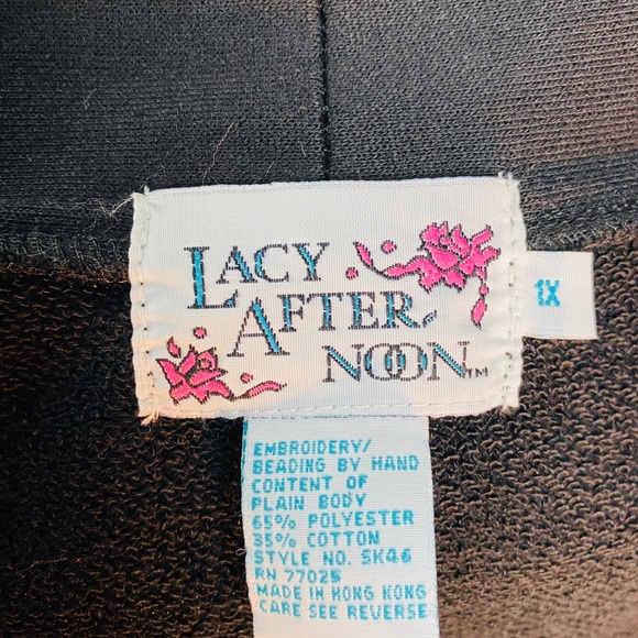 Vintage 1980’s Shell Kepler Lacy Afternoon Duster - Picture 10 of 10